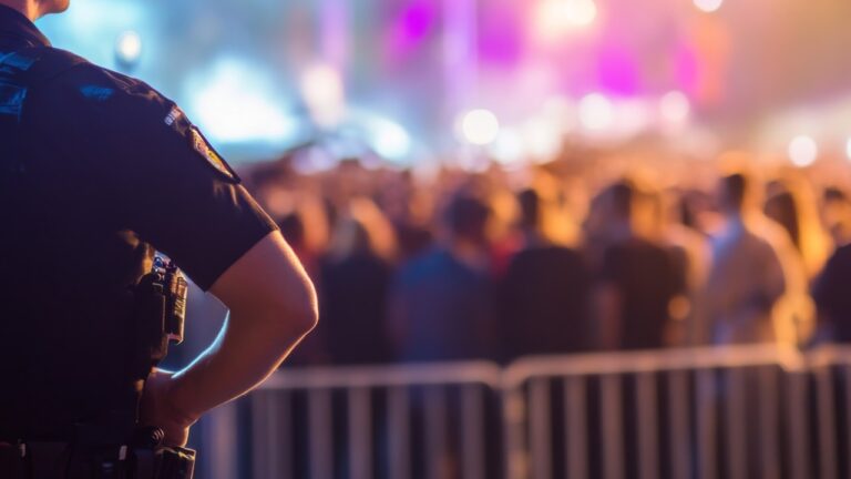 Como garantir segurança em eventos com público